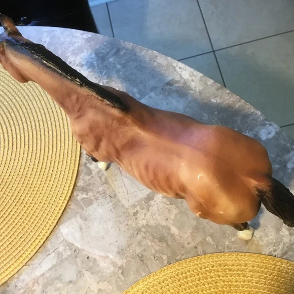 Horse Needs New Home! (11 3/4in long and 8 in Tall ear to legs) - Picture 13 of 16